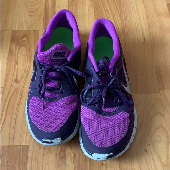 nike free run 3 purple
